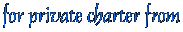 Private Charters